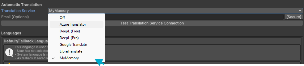 ConfigureTranslationSettings