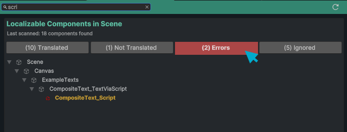 DashboardSearchingAndFiltering